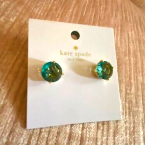 Kate Spade Mint Gumdrop Earrings